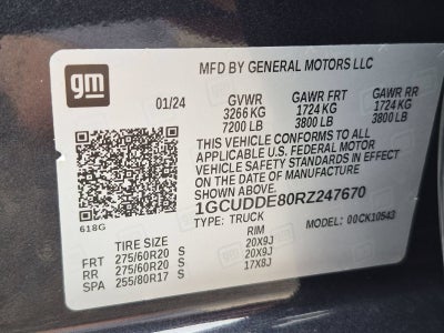 2024 Chevrolet Silverado 1500 LT