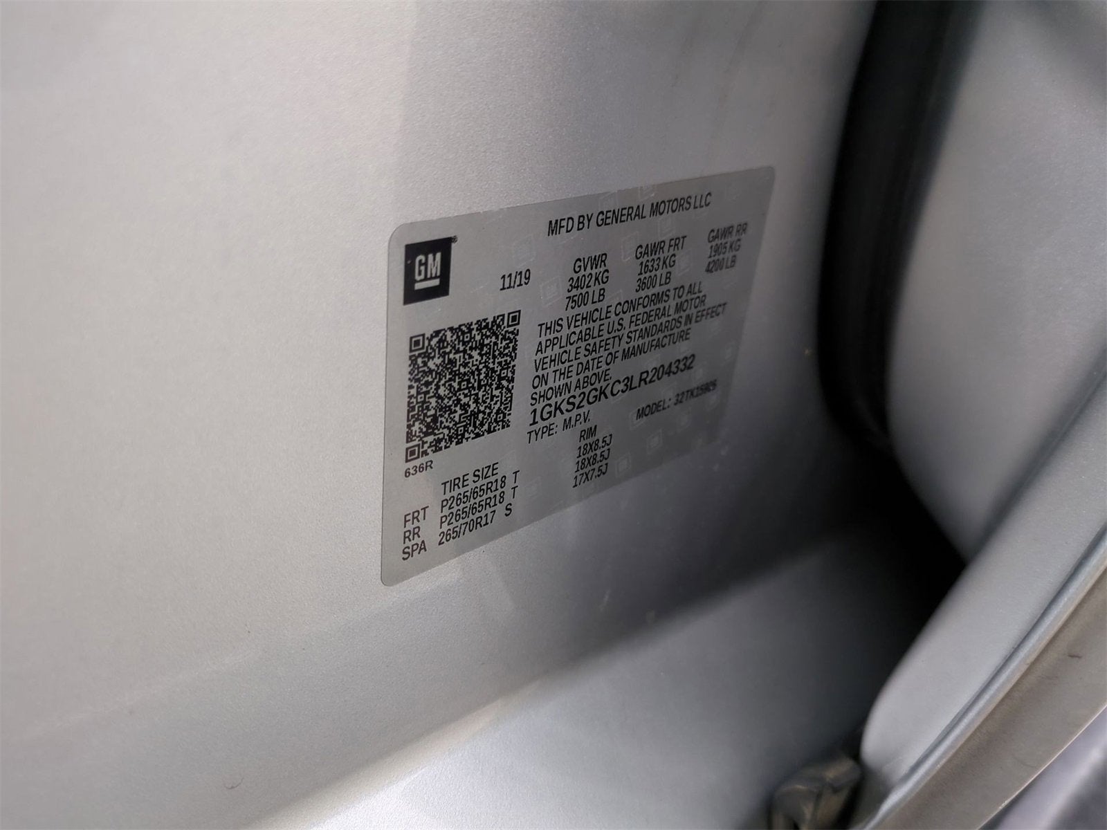 2020 GMC Yukon XL SLT