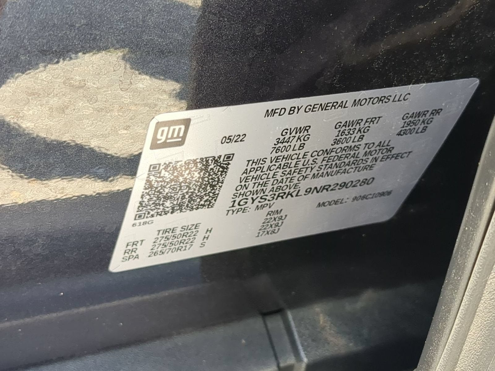 2022 Cadillac Escalade ESV Sport Platinum