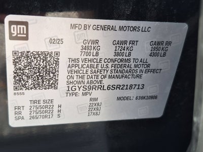 2025 Cadillac Escalade ESV Sport Platinum