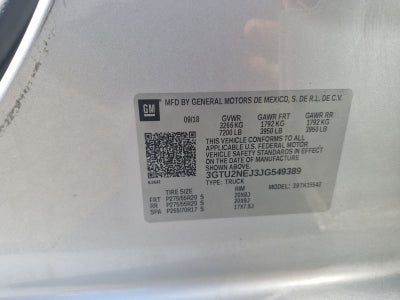 2018 GMC Sierra 1500 SLT