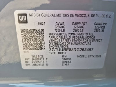 2024 GMC Sierra 1500 SLE