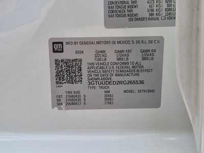 2024 GMC Sierra 1500 SLT