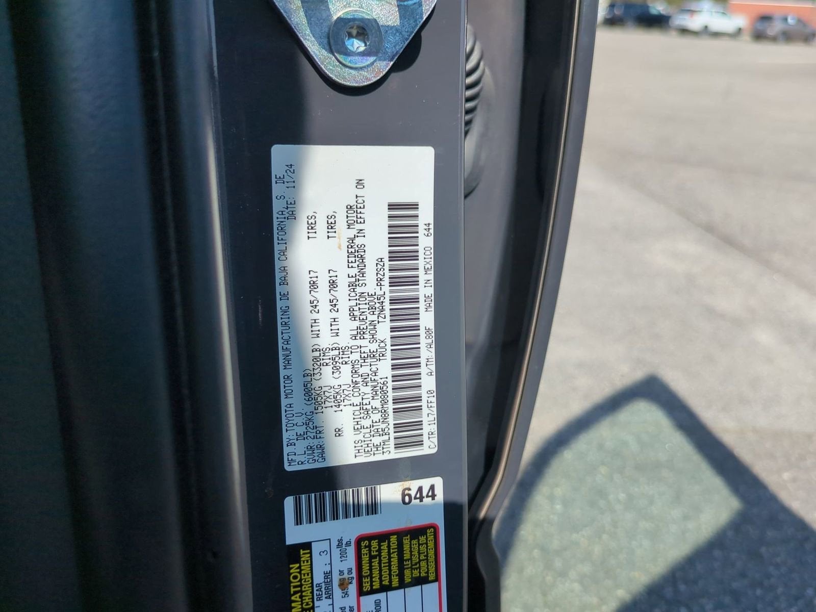 2024 Toyota Tacoma SR5