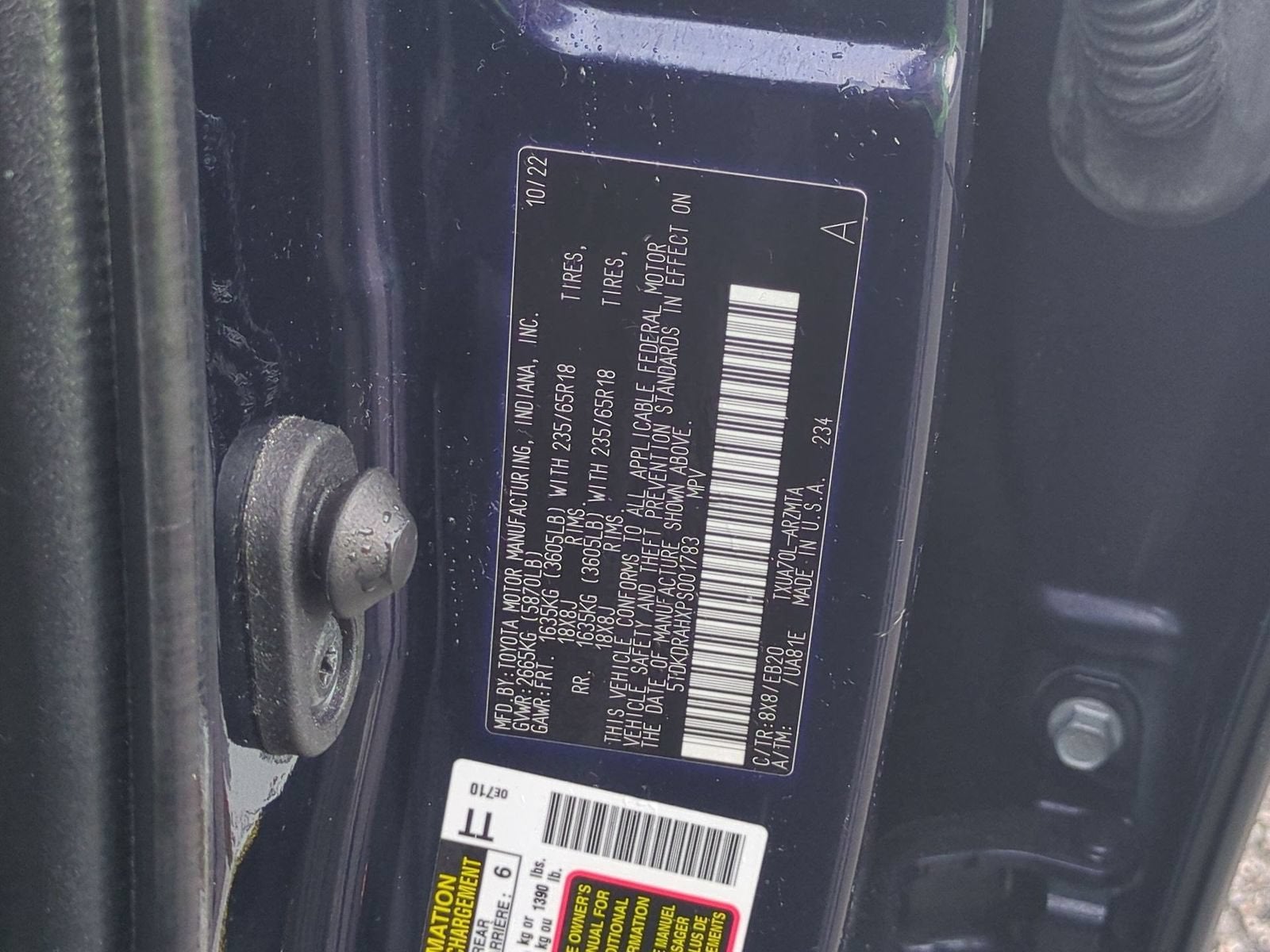 2023 Toyota Highlander XLE