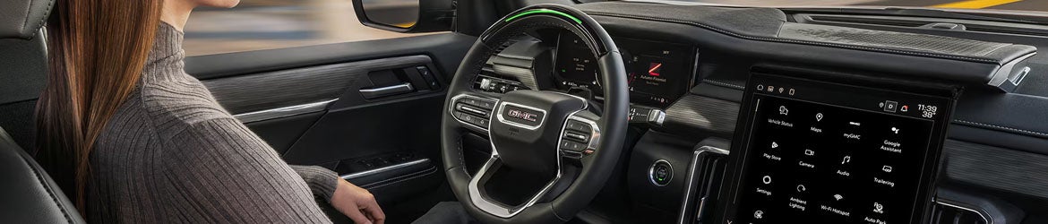 Buick GMC vehicles driving near Columbia SC