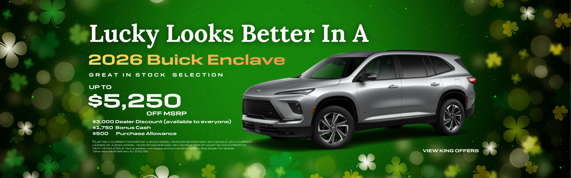 Buick Enclave 2026 St. Patricks